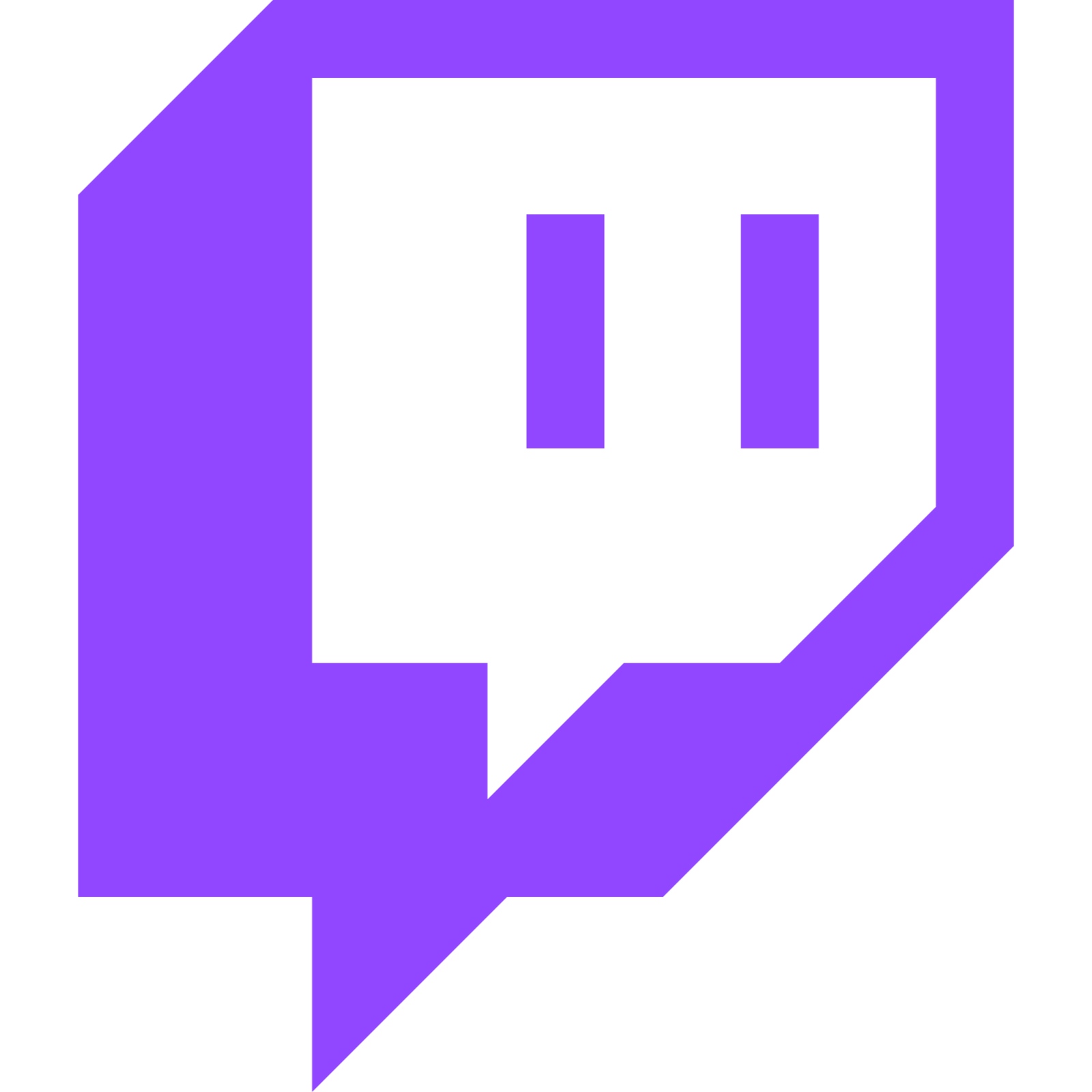 The Twitch logo.